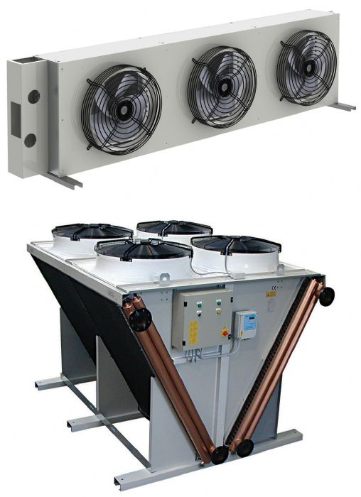 Condensadores refrigerados por aire / Refrigeradores líquidos Alfa Laval